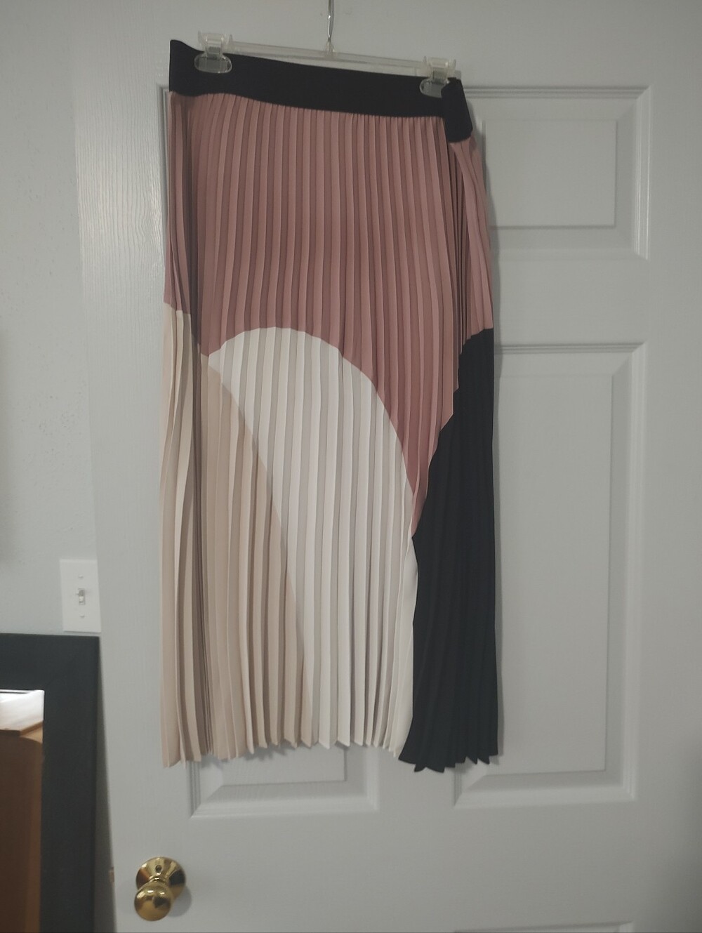 Alfani Elastic Waist Pleated Skirt